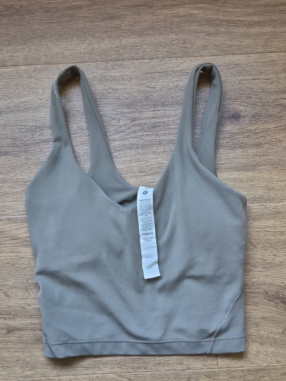 Lululemon Grey Align Tank size 0